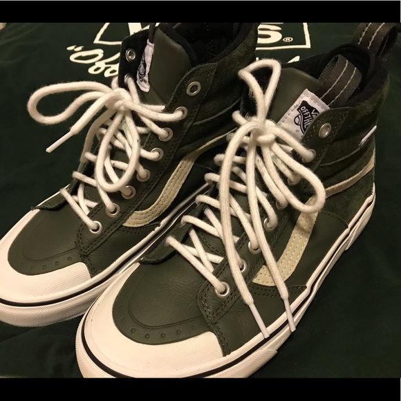 vans sk8 hi forest green